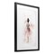 Stupell Industries Speckled Ballerina View Framed Print Under Glass, design by Creative Studio